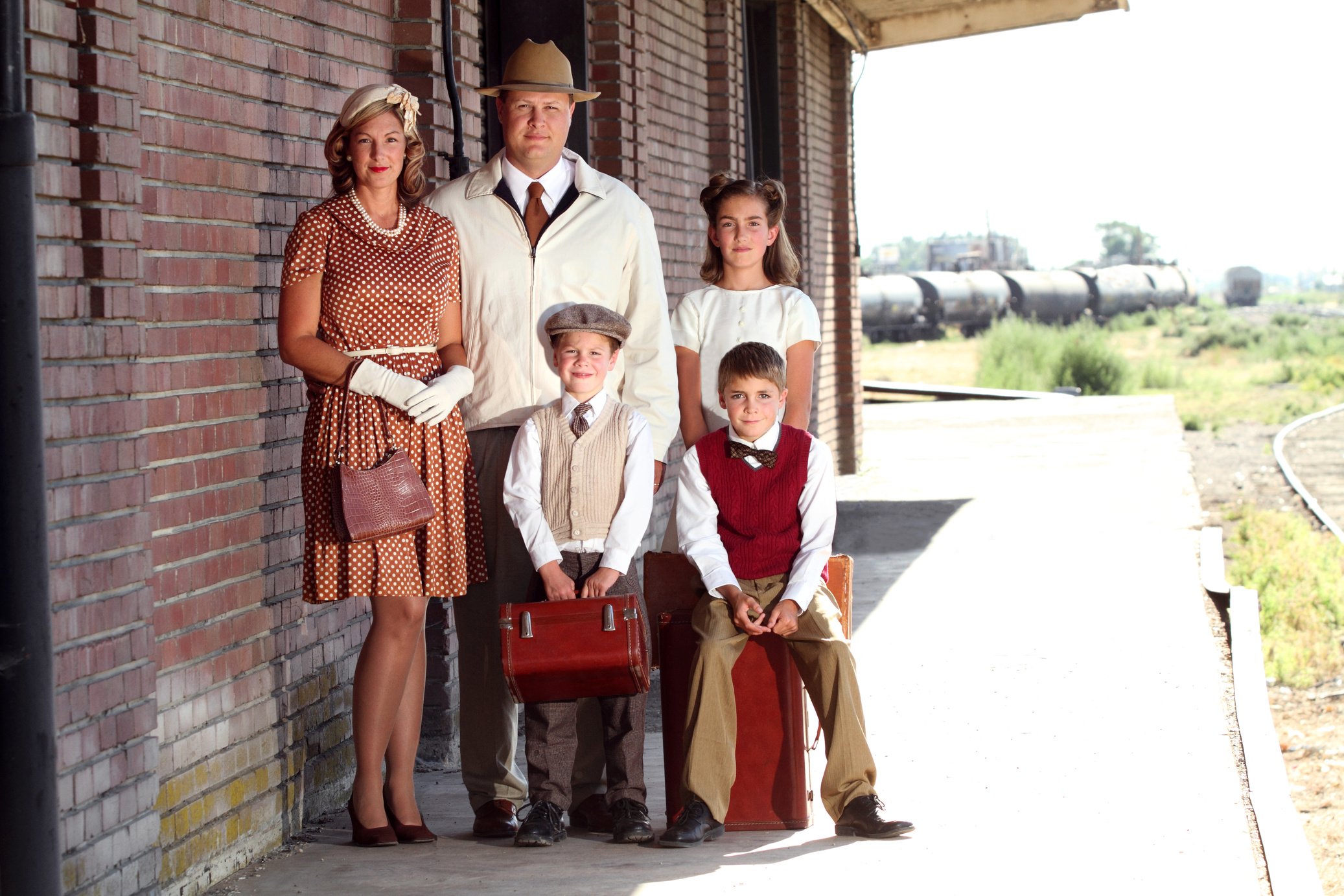 1940s Family